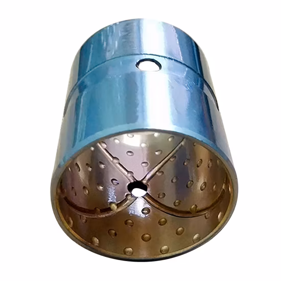 Биметаллическая втулка, композитный безмасляный подшипник втулки, изготовленный по индивидуальному заказу.